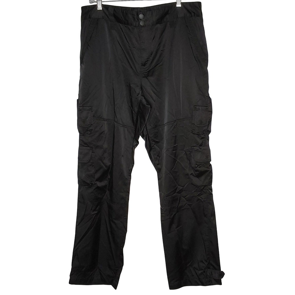 Gorpcore Ralph Lauren Paratrooper Cargo Pant Women 16 Black Utility Lauren Jeans
